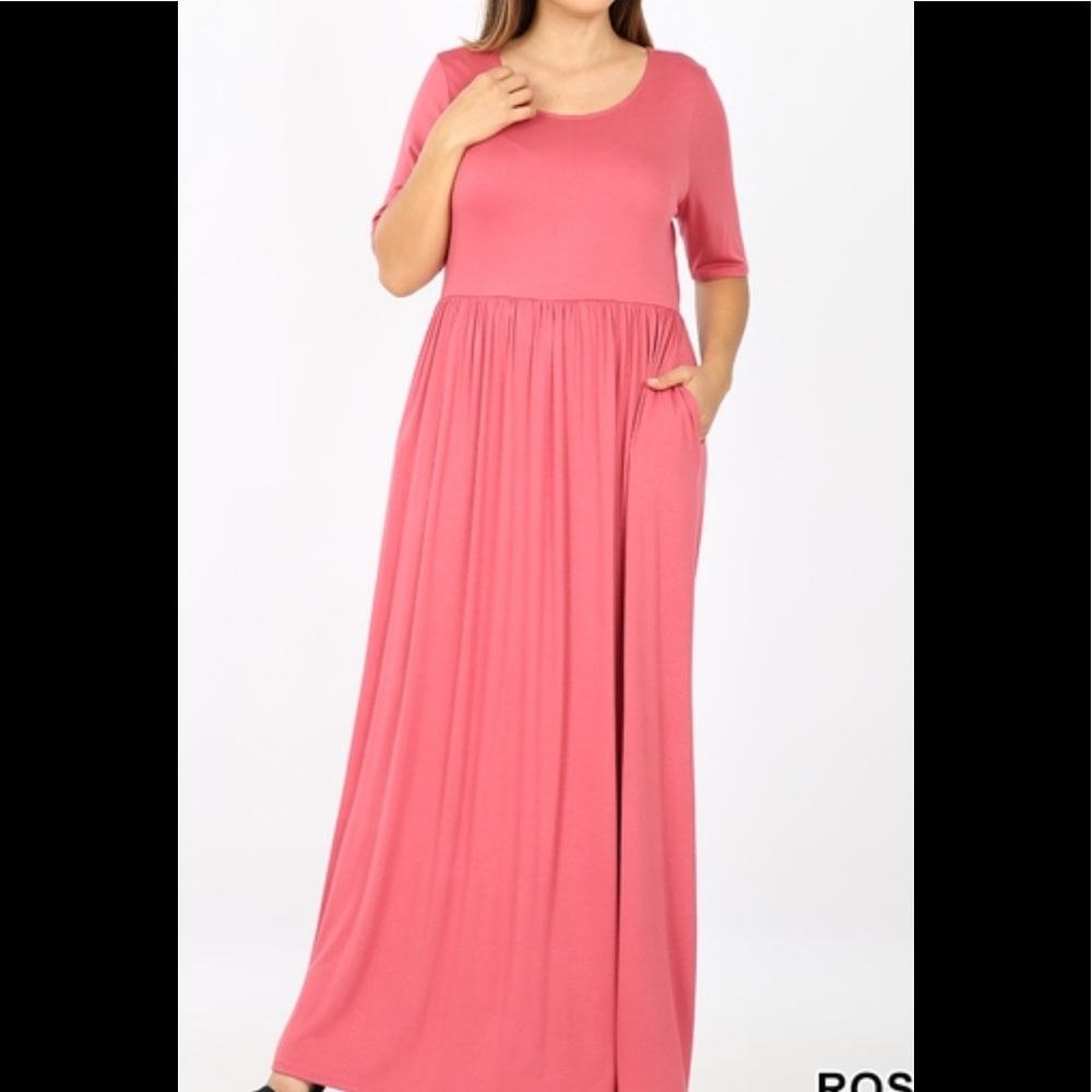 Plus Maxi Dress